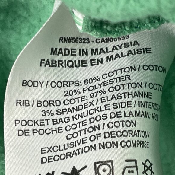 Nike Phoenix Sweat Shorts Women’s L Green High Elastic Waist Logo Print - Picture 9 of 11